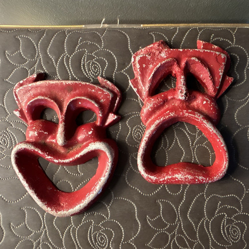 Vintage set red - set,
